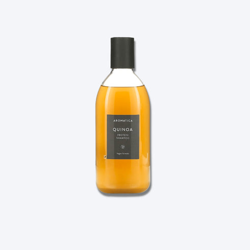Descoperă secretul unui păr sănătos și strălucitor cu Șamponul cu Proteine din Quinoa de la Aromatica. Acest produs vegan, infuzat cu puterea revigorantă a quinoei, oferă o curățare blândă, totodată fortificând fibra capilară. Ideal pentru cei care caută o soluție naturală și etică, acest șampon hrănește și protejează, lăsând părul revitalizat și plin de viață. Beneficiază de ingredientele naturale ale acestui șampon pentru a-ți reda părului strălucirea și vitalitatea, cu fiecare spălare